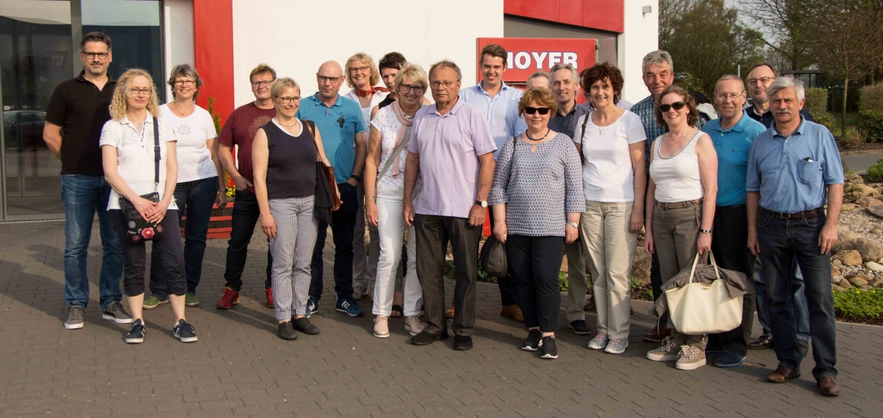 Gruppe aus Bad Bevensen besuchte Hoyer-Zentrale