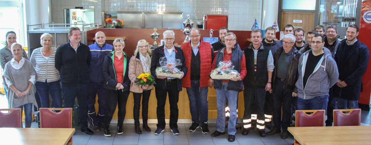Reinhard Trinke und Willi Lohmann in den Ruhestand verabschiedet 