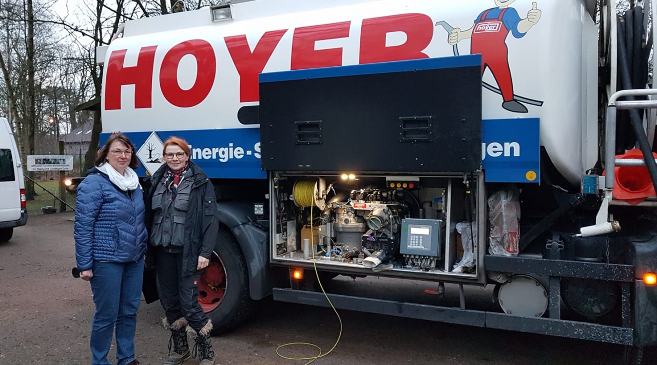 Faro Dienstleistungen sorgt mit Hoyer für Wärme