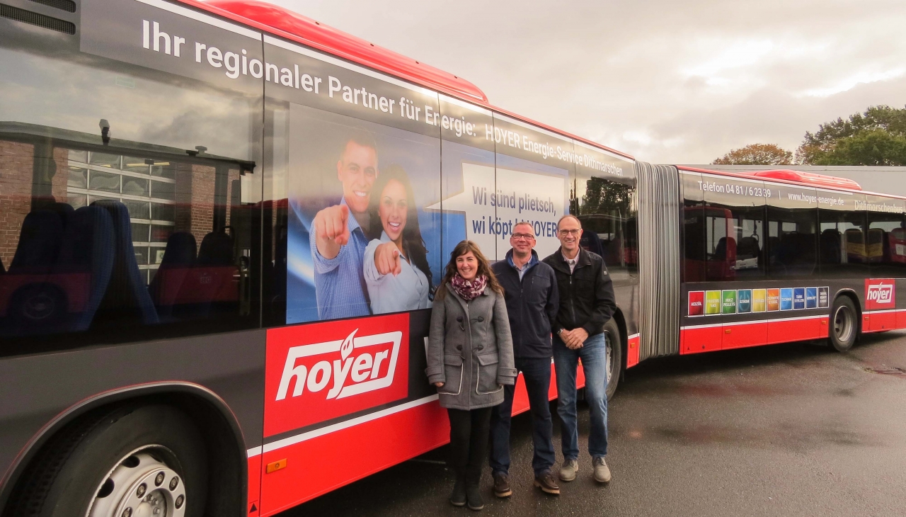 In Schleswig-Holstein wirbt Hoyer mobil