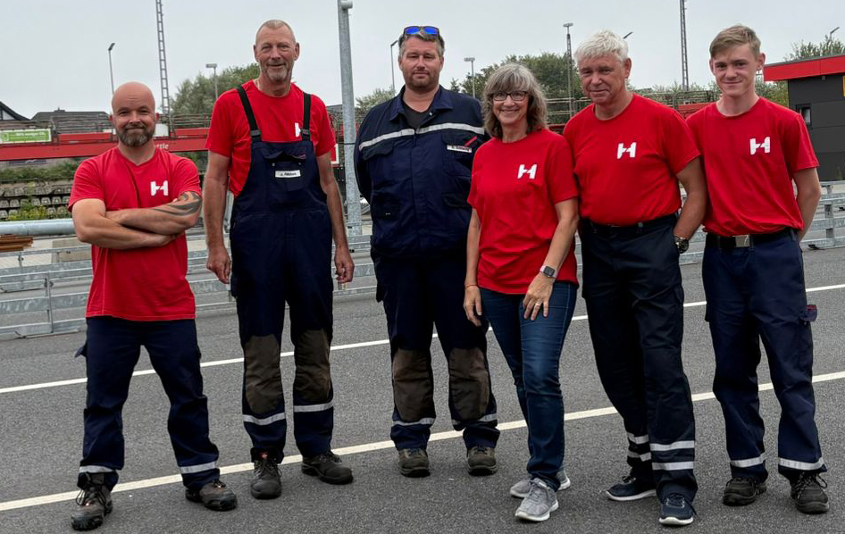 Sylter Team besucht Raffinerie in Heide