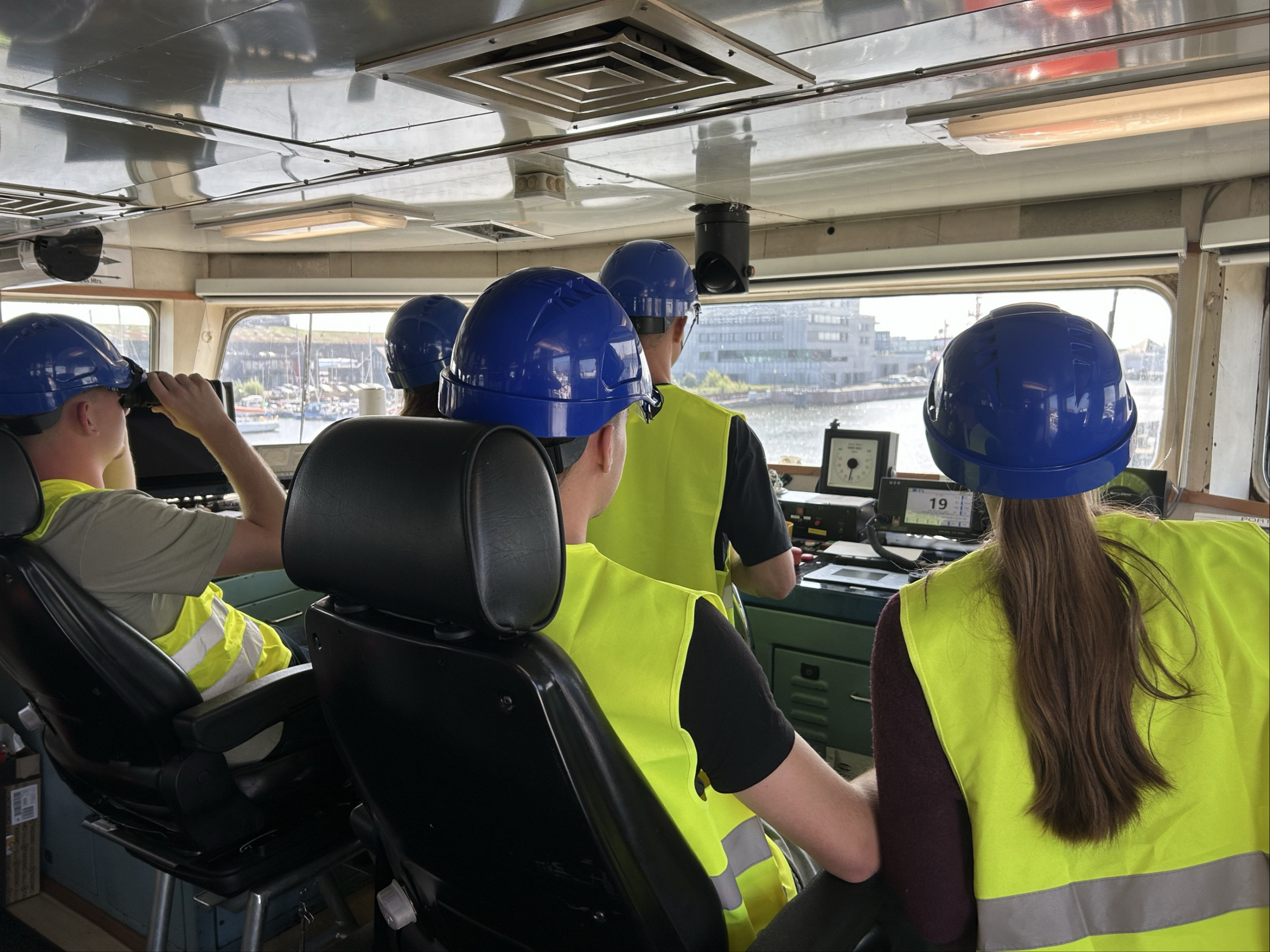 Spannende Einblicke bei Hoyer Marine in Bremerhaven