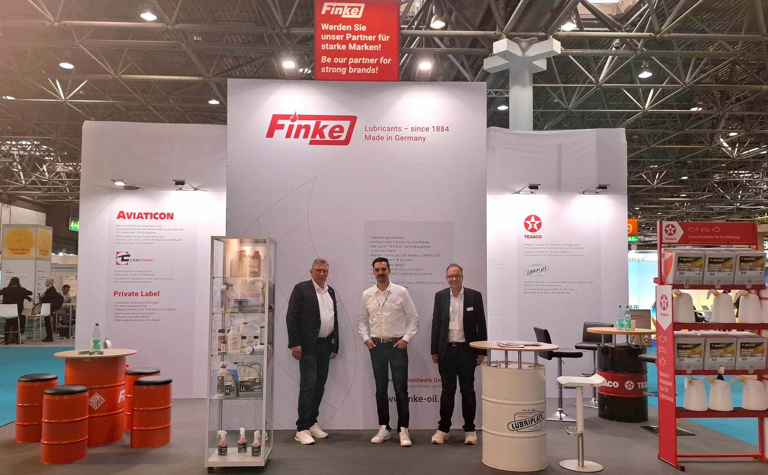 Finke auf der Lubricant Expo vertreten