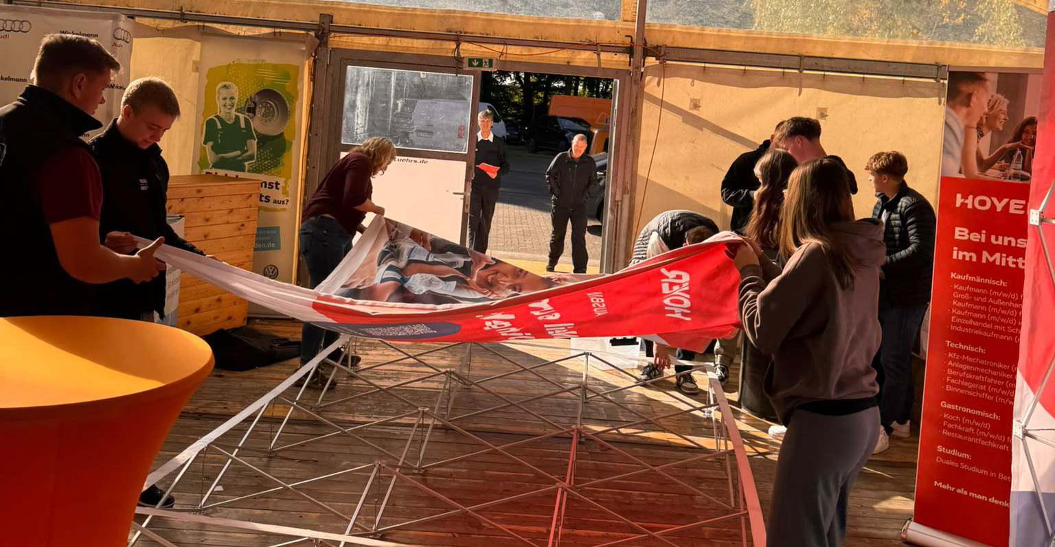 Hoyer stellt Ausbildungsberufe in Bad Fallingbostel vor