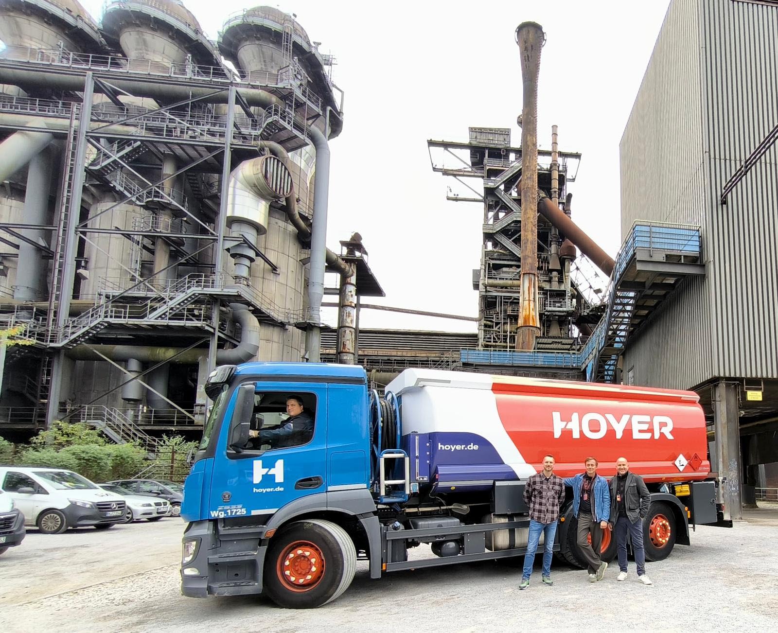 Hoyer liefert HVO 100 für Blockbuster