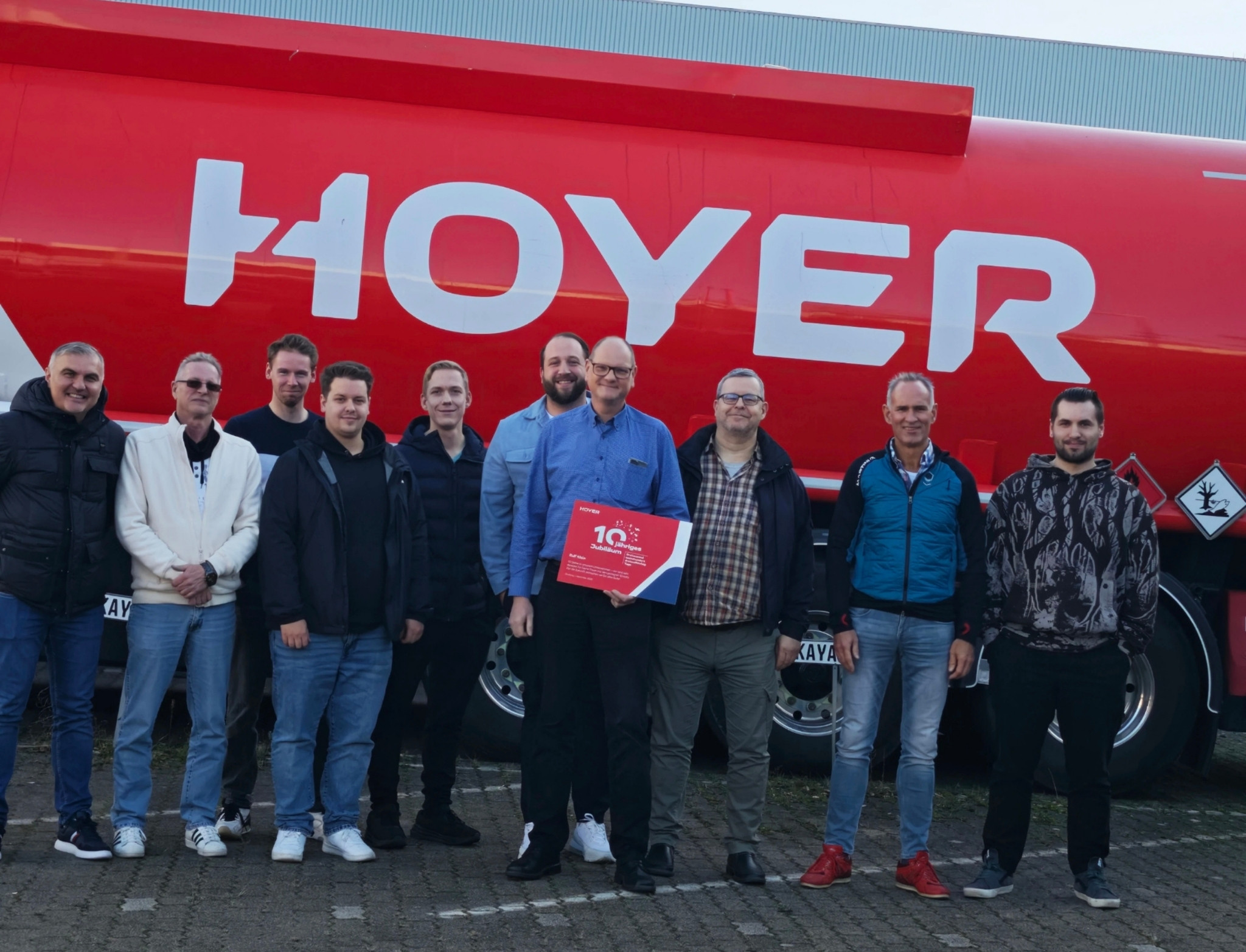 Ralf Klein sorgt seit zehn Jahren für zufriedene Kunden