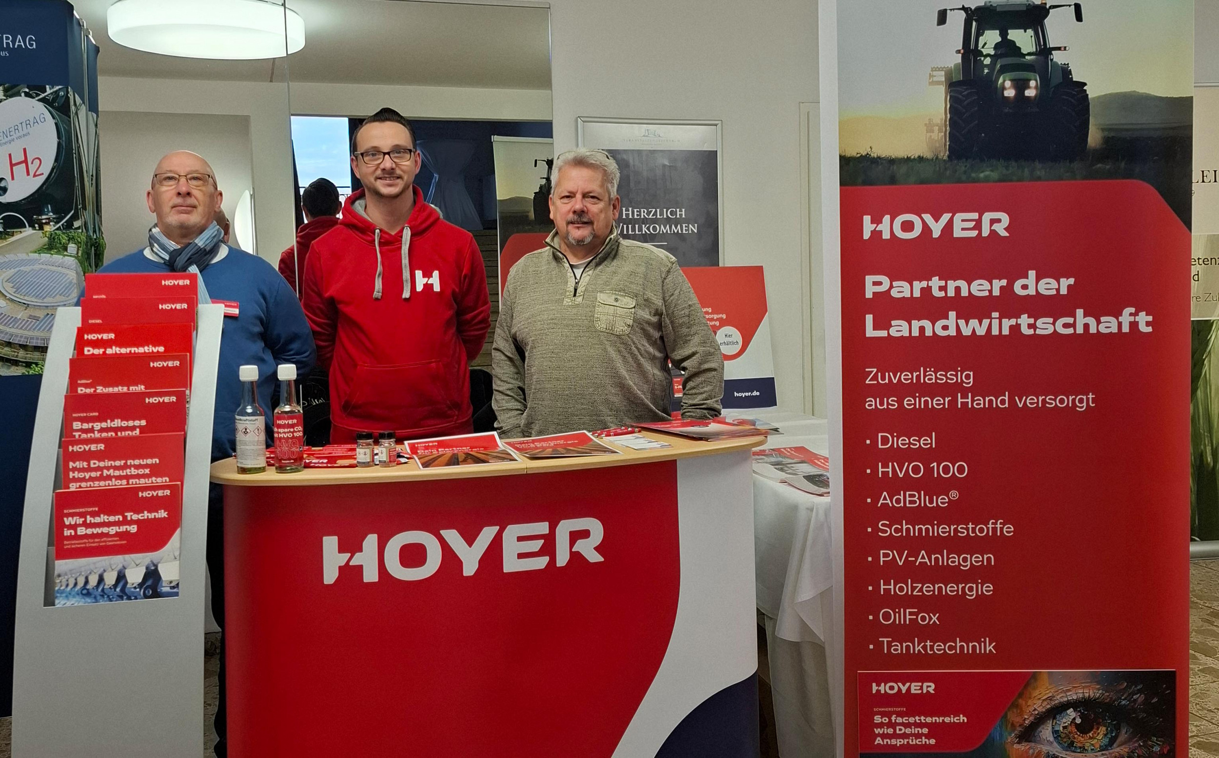 Hoyer auf Bauernverbandsversammlung vertreten