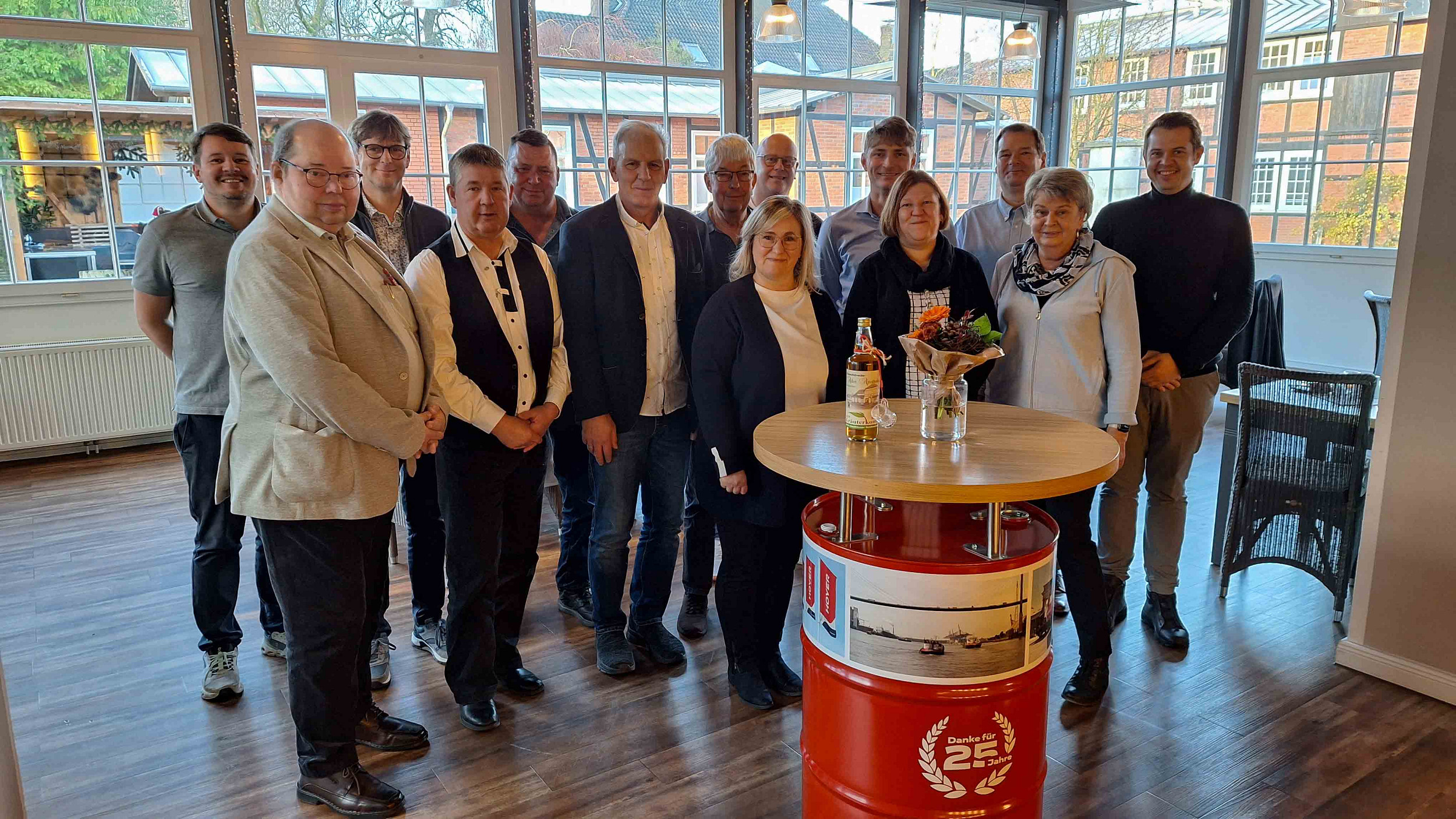Zahlreiche Jubilare am Firmensitz ausgezeichnet