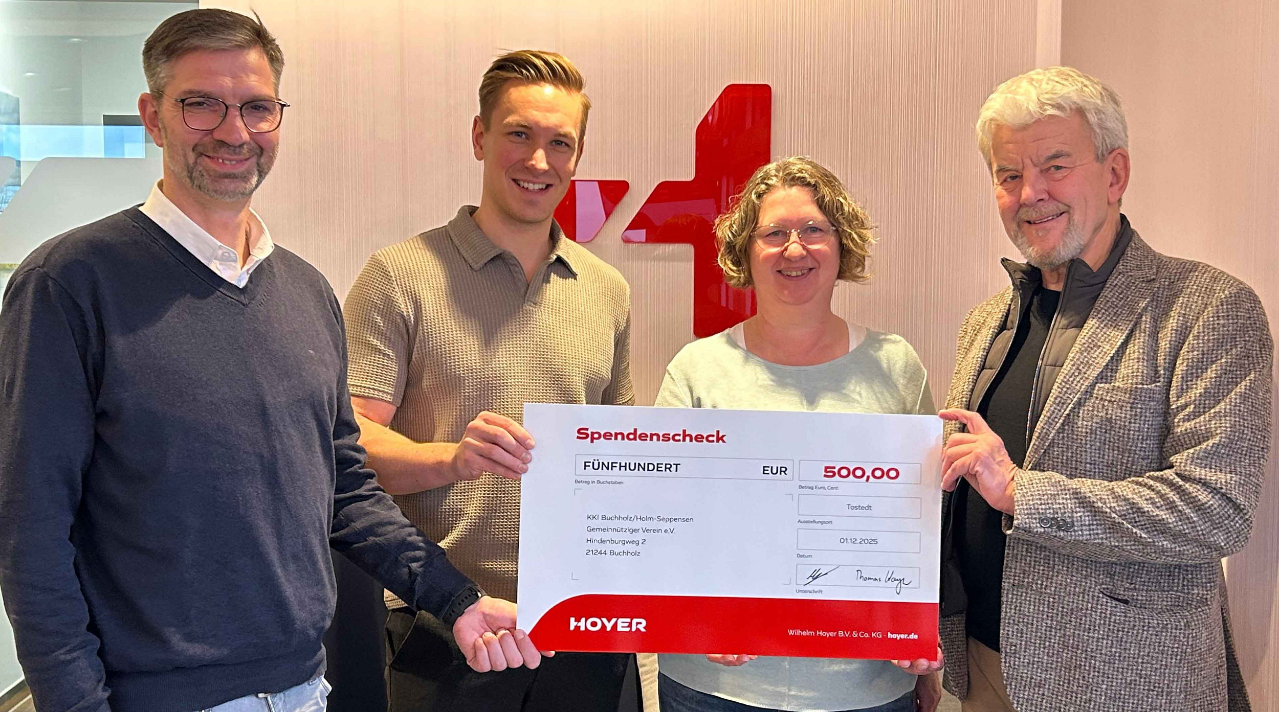 Hoyer unterstützt Initiative in Buchholz