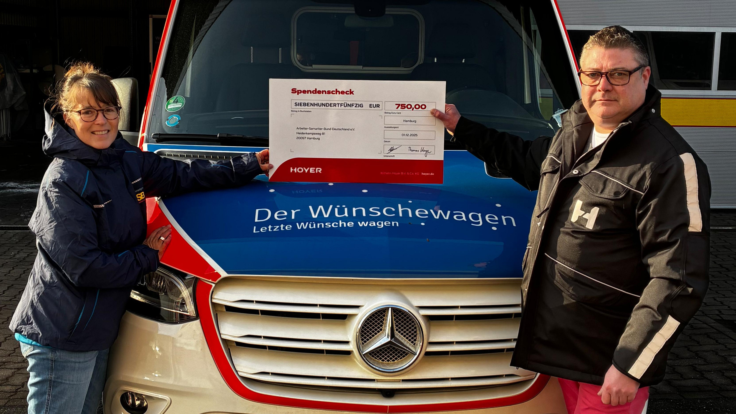 Hoyer unterstützt Initiative des ASB Hamburg