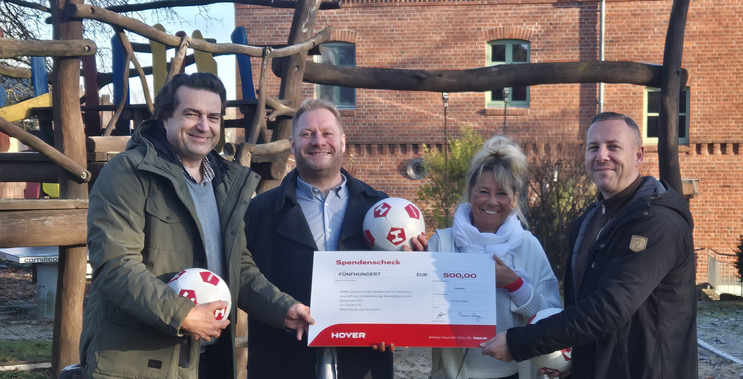 Hoyer bedenkt Rüdersdorfer Wohngruppen mit Spende