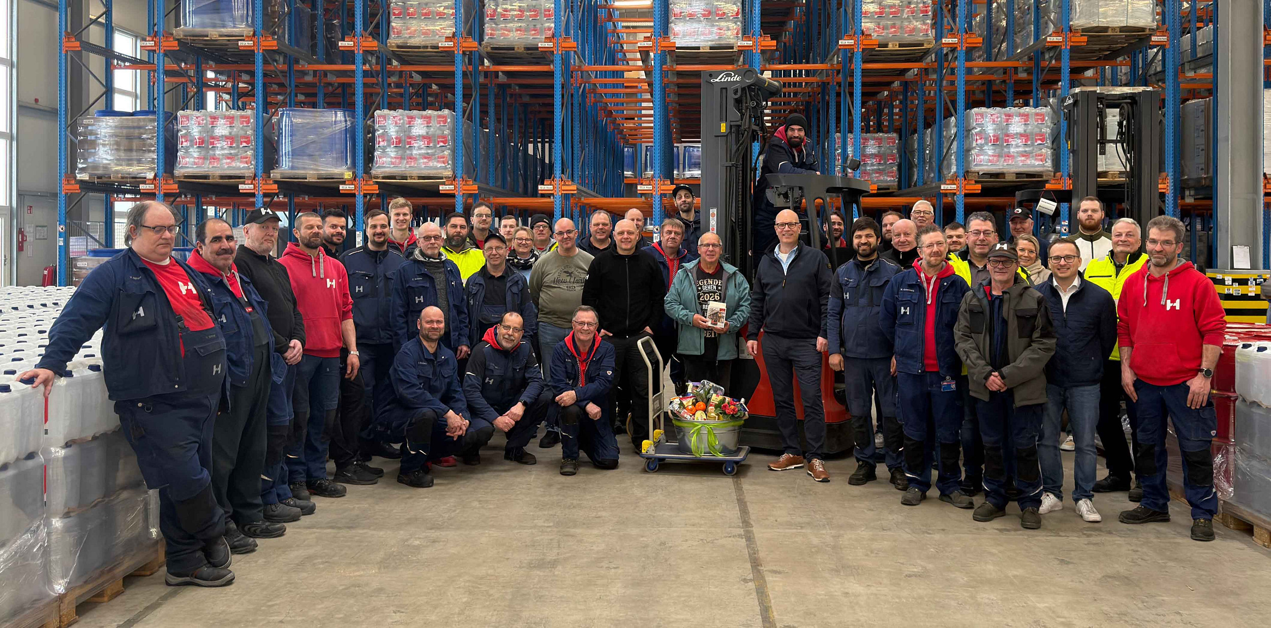 Andreas Nikolaus im Mineralölwerk verabschiedet