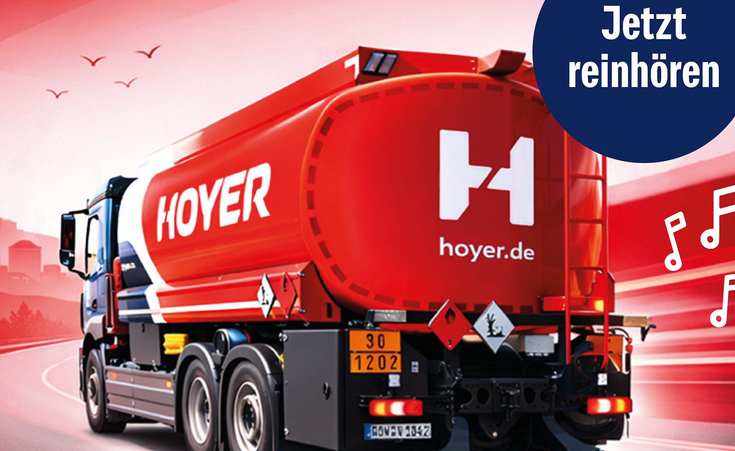 Playlist mit Hits der Fahrer erstellt