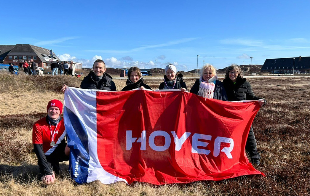 Sportler von Hoyer beim Sylt-Lauf am Start