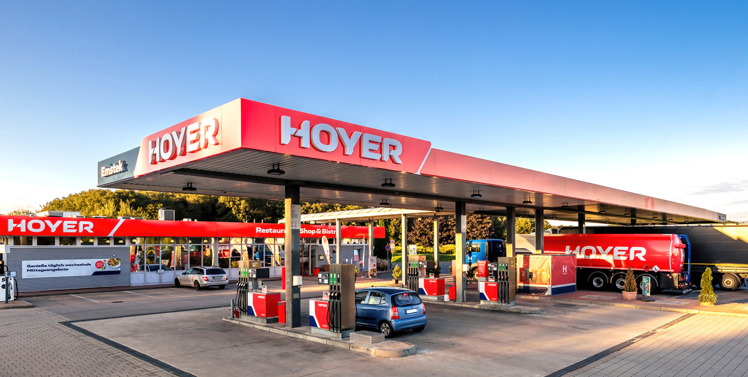 Testesser probiert Autohof Emstek aus