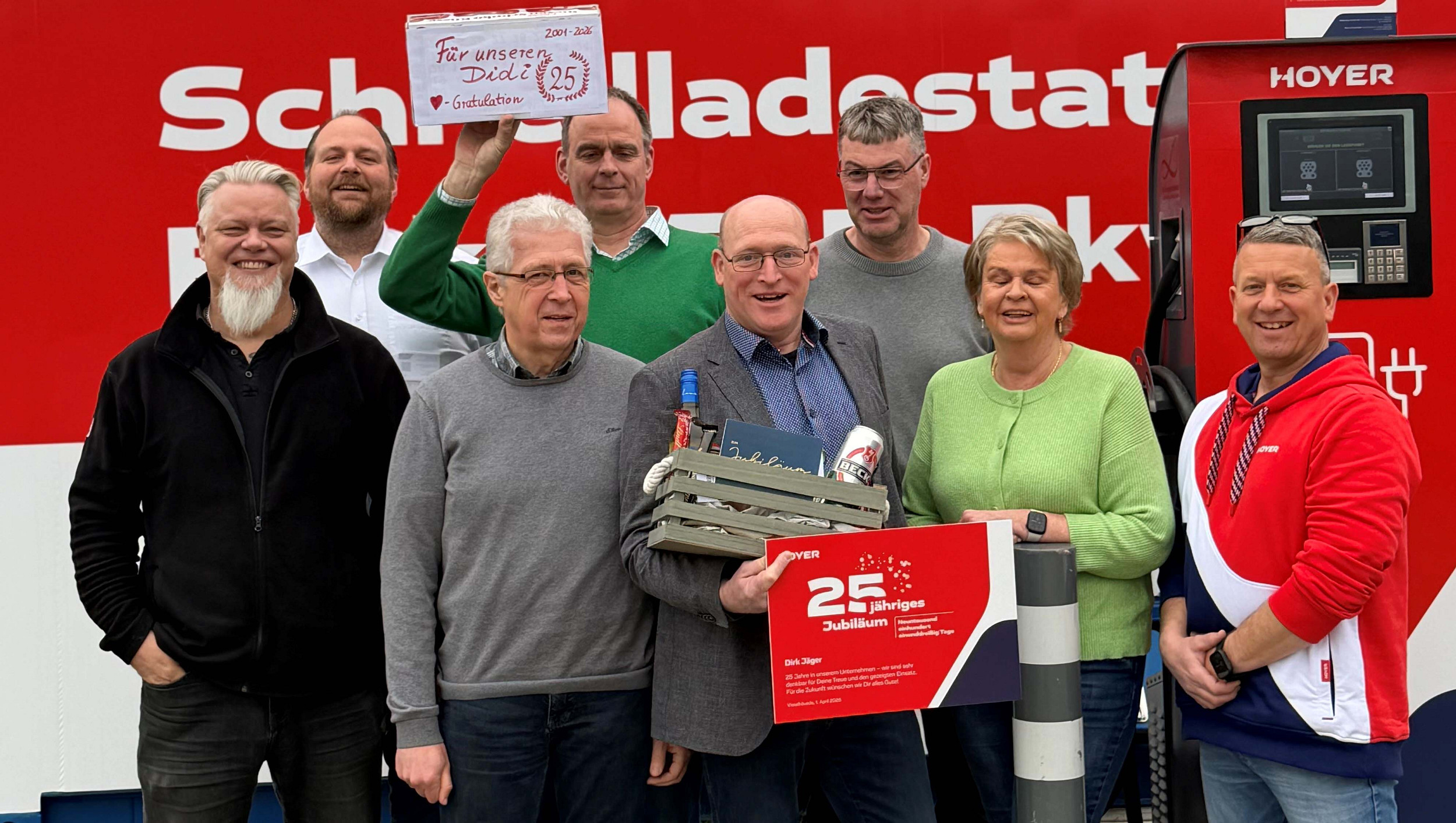 25-jähriges Betriebsjubiläum von Dirk Jäger