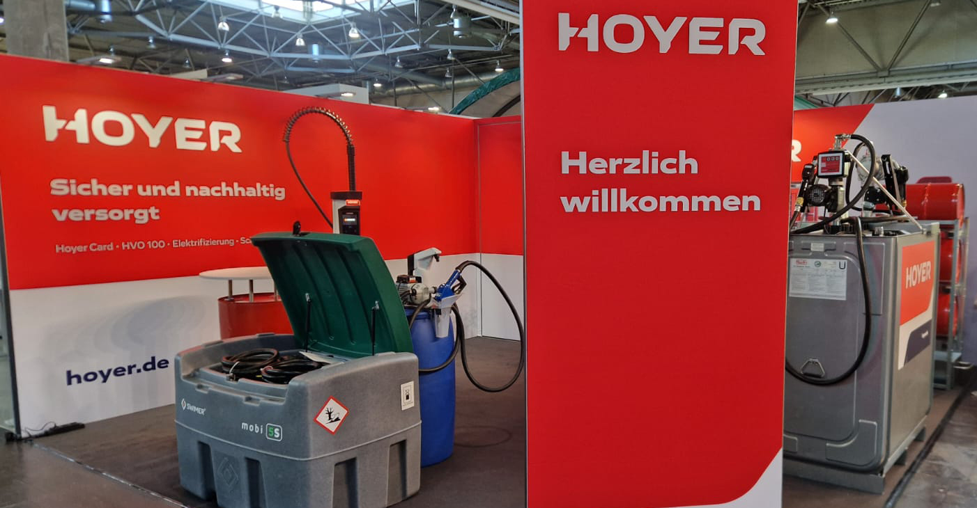 Hoyer vom 9. bis 12. April auf der Agra Leipzig vertreten