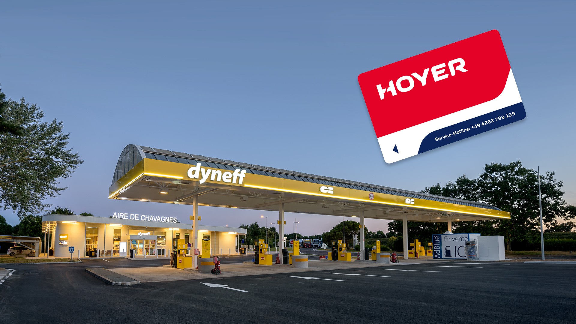 DYNEFF und Hoyer gehen strategische Partnerschaft ein