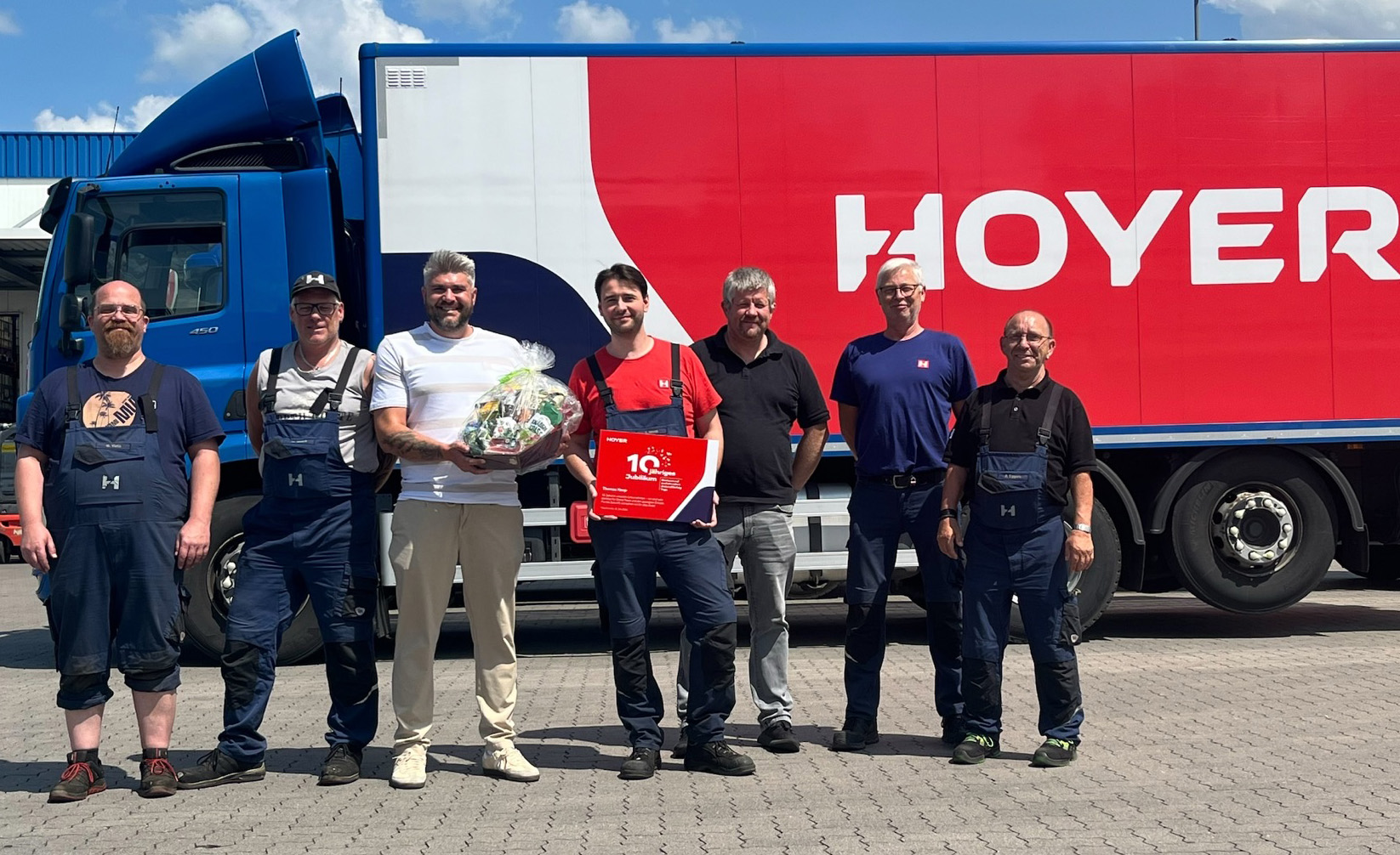 Thomas Hoop seit zehn Jahren bei Hoyer