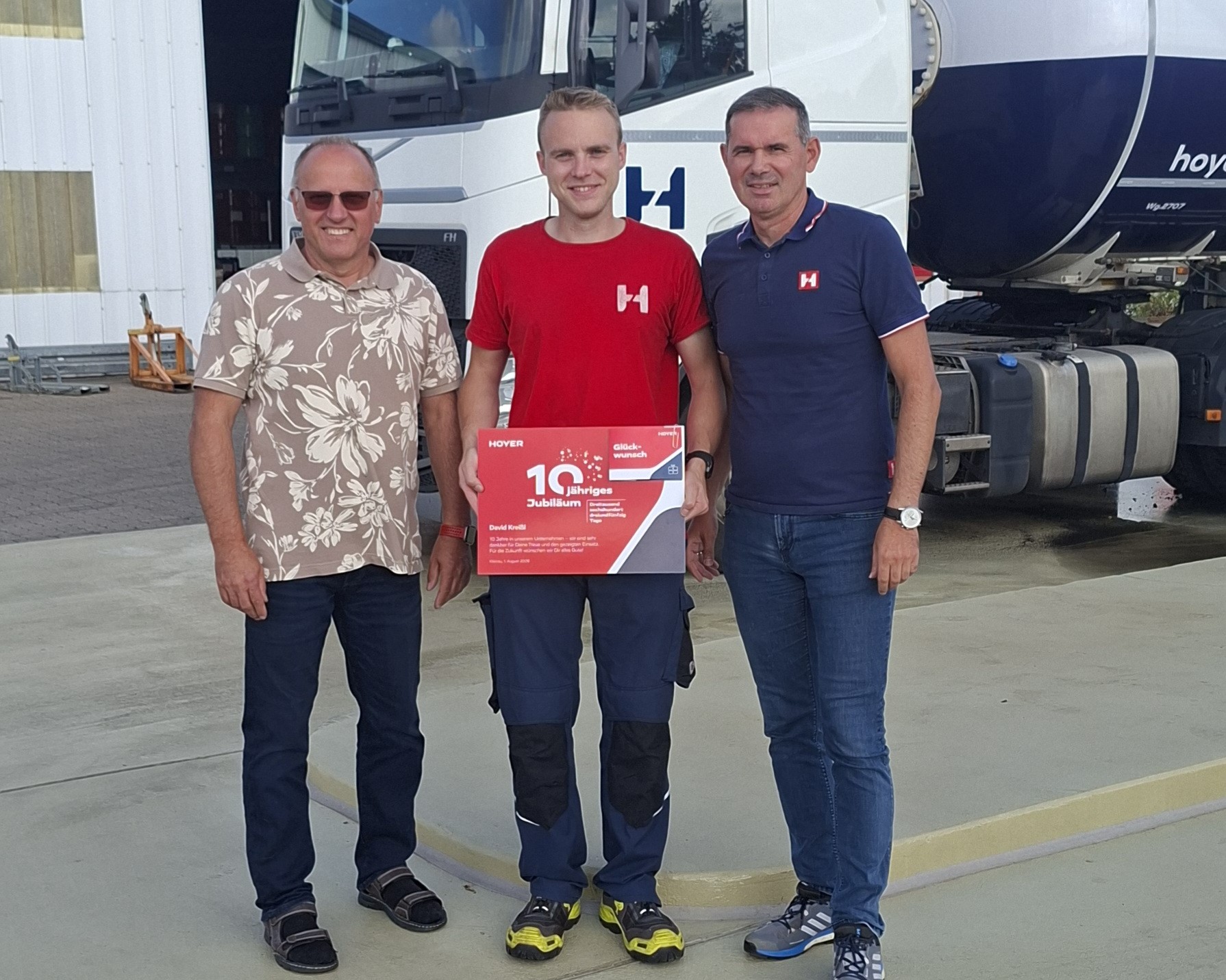 Zehnjähriges im Energie-Service Kleinau 