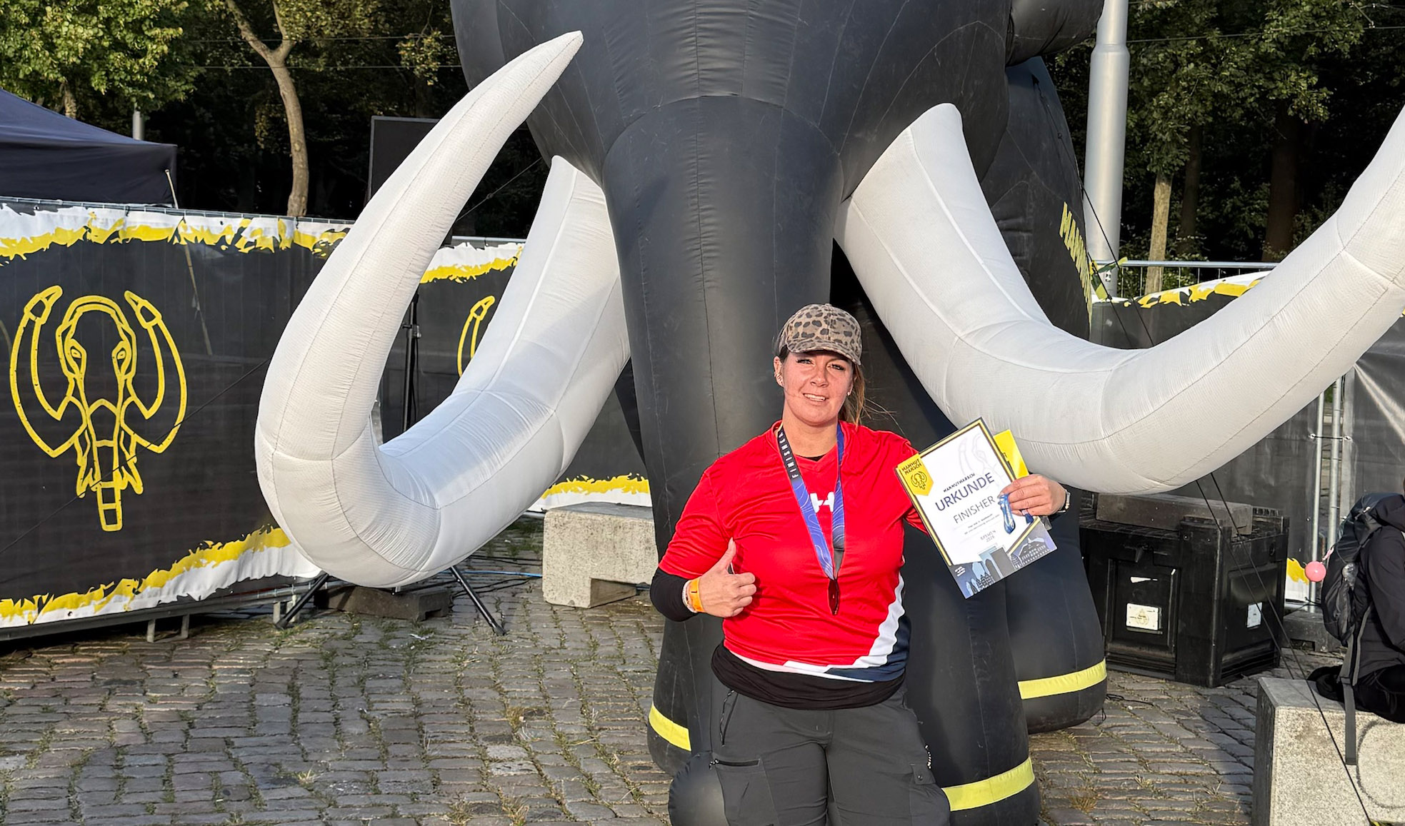 Katharina Langer absolvierte 55-Kilometer-Lauf in Bremen